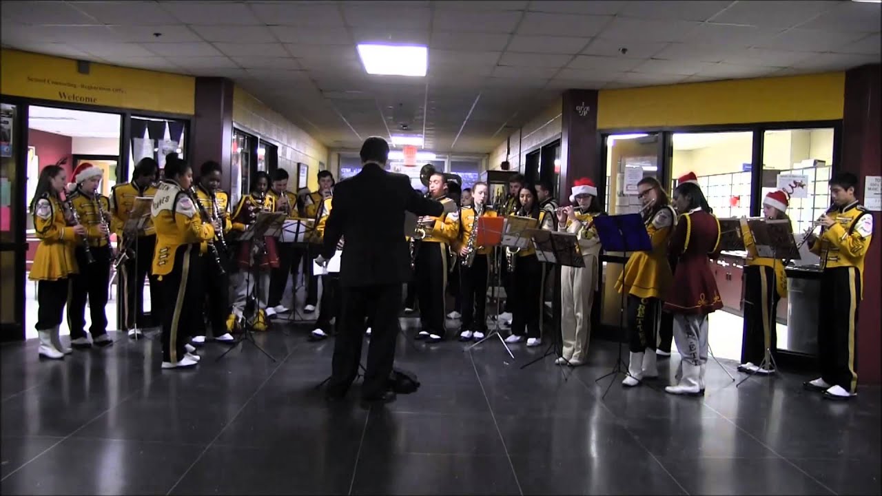 Christmas with the New Britain High School Marching Band