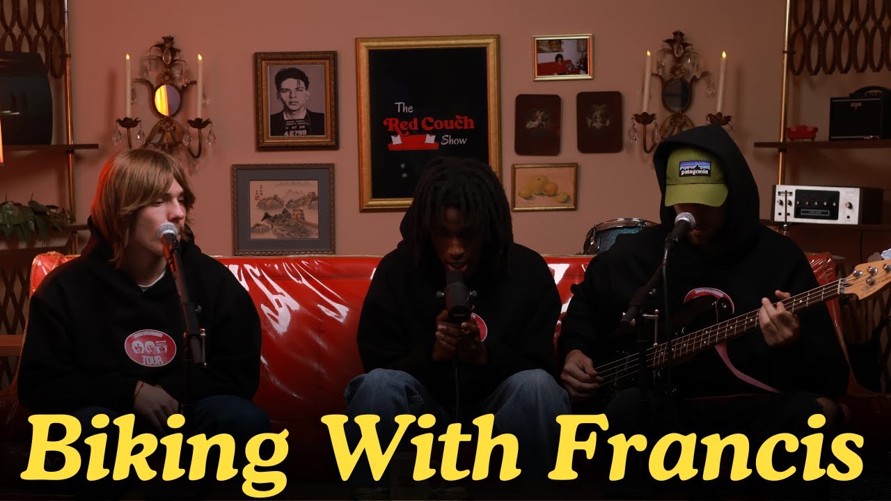 Biking With Francis | Live on Red Couch