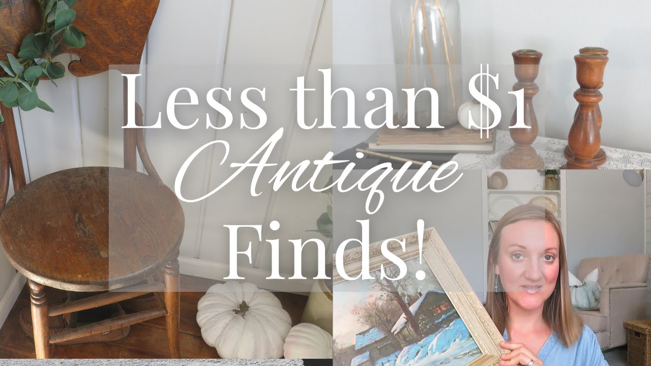 Antique & flea market trip | Jackpot deals &  collab with Sarahs October Home