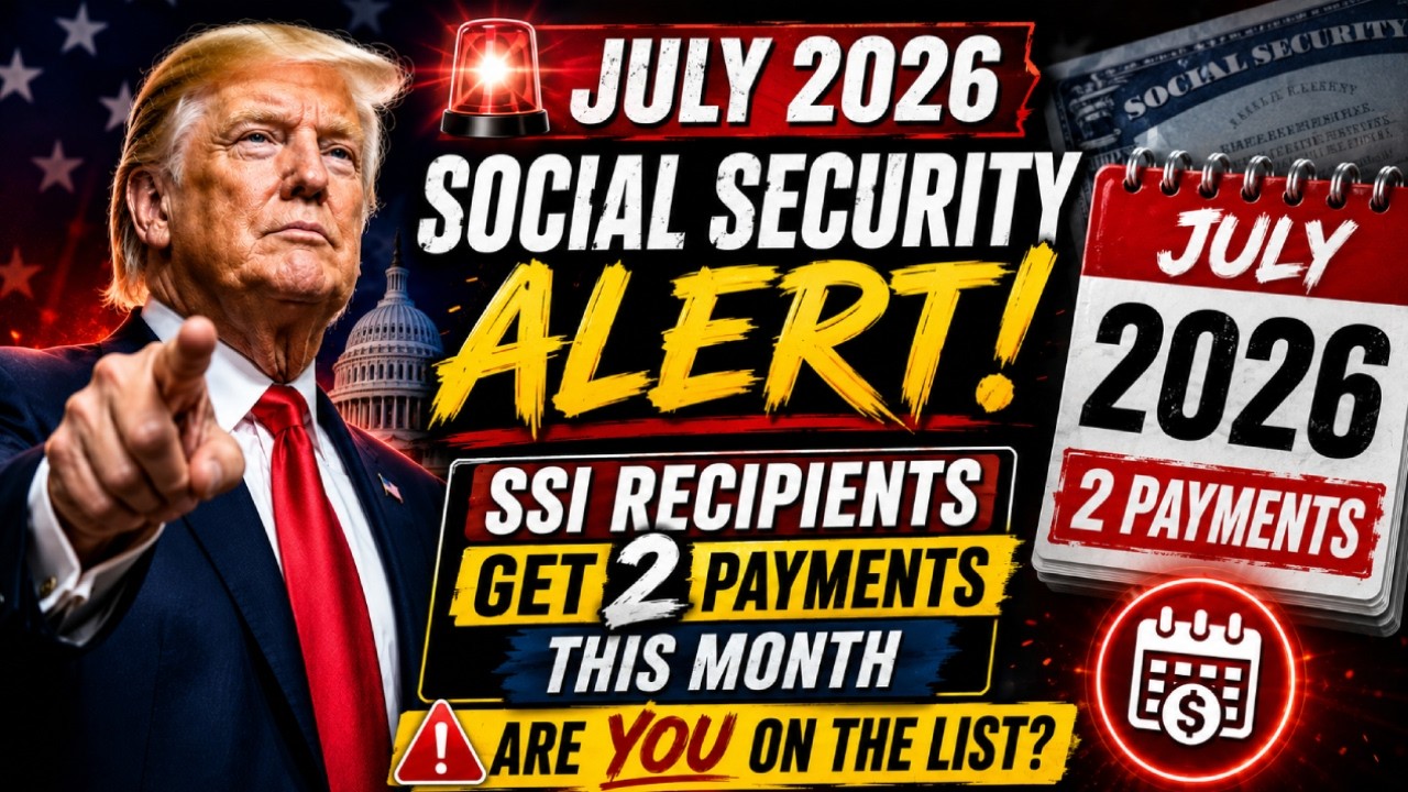 💥JULY 2026 SOCIAL SECURITY ALERT_ SSI RECIPIENTS GETTING 2 PAYMENTS THIS MONTH. Are You On The List
