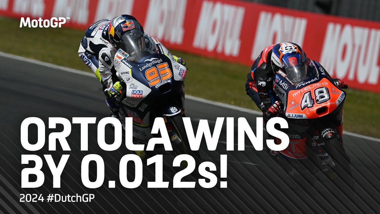 Last-sector drama in the Moto3™ last lap 🤯 | 2024 #DutchGP