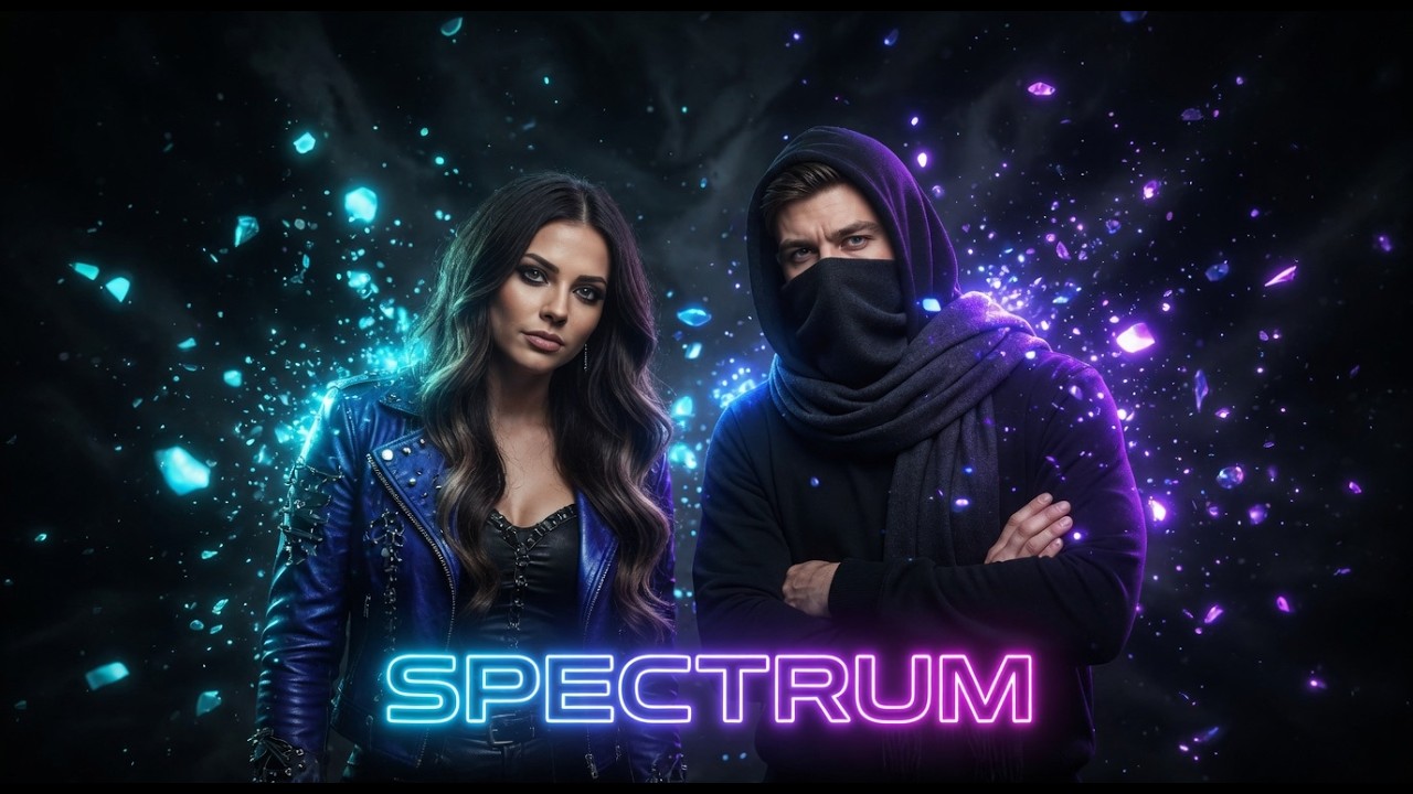Alan Walker & Ava Max Style - SPECTRUM (Official Music Video)