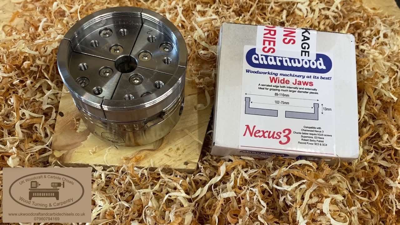 Woodturning a quick look at my new chuck jaws & why I chose them