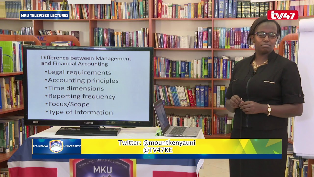 BAF 2202: MANAGEMENT ACCOUNTING 1 LESSON 1