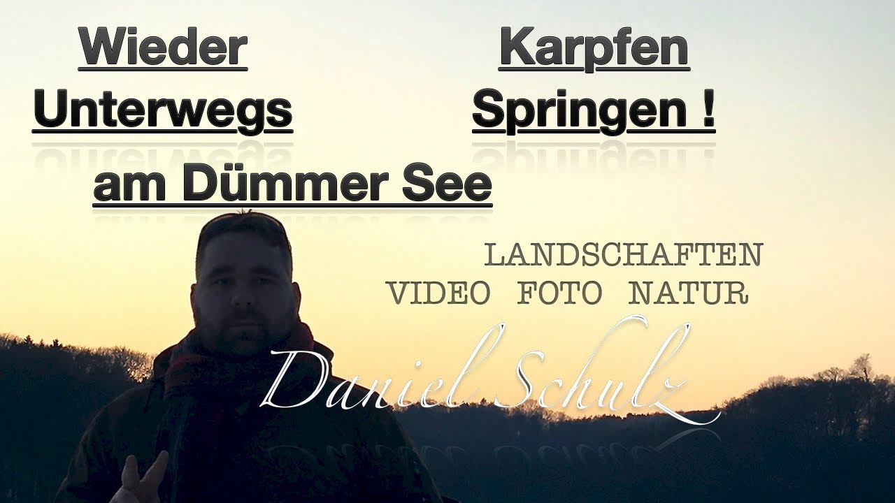 Wieder Unterwegs - Am Dümmer See! Karpfen springen sehen!