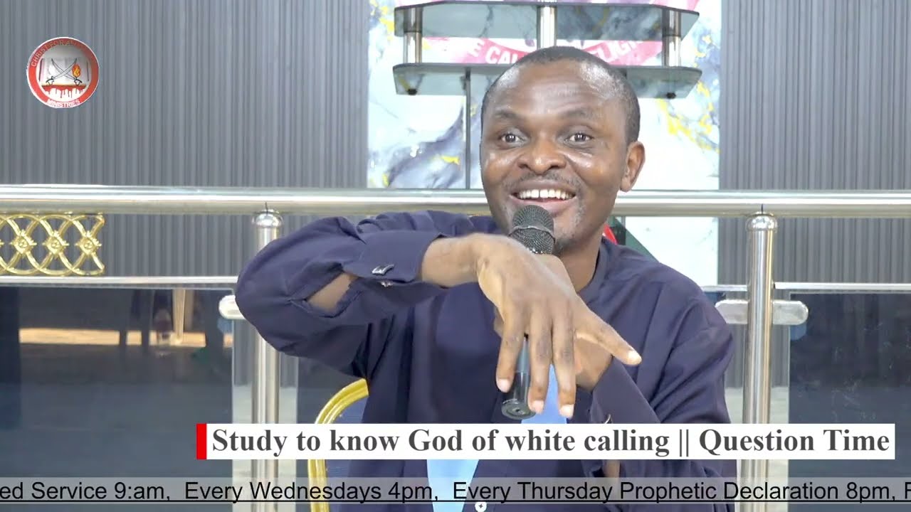 Study to know God of White Calling || No matter how a prophecy about someone, it can be averted.