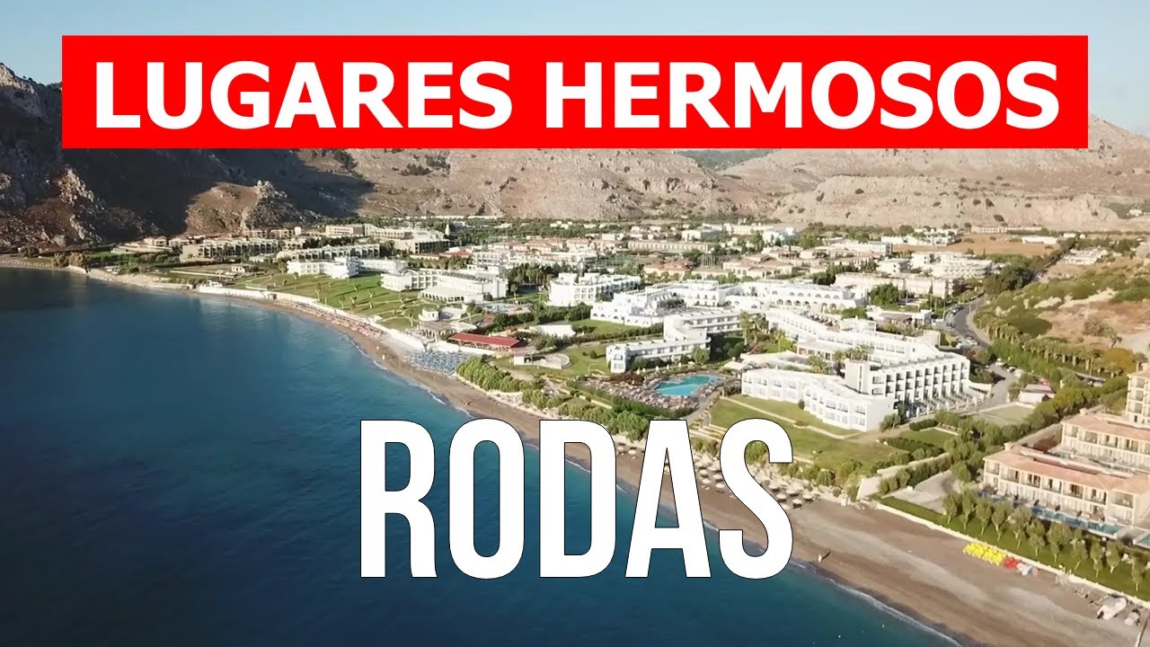 Isla de Rodas, Grecia | Ciudad, viaje, playa, turismo, paisajes | v&iacute;deo 4k | Rodas lugares hermosos