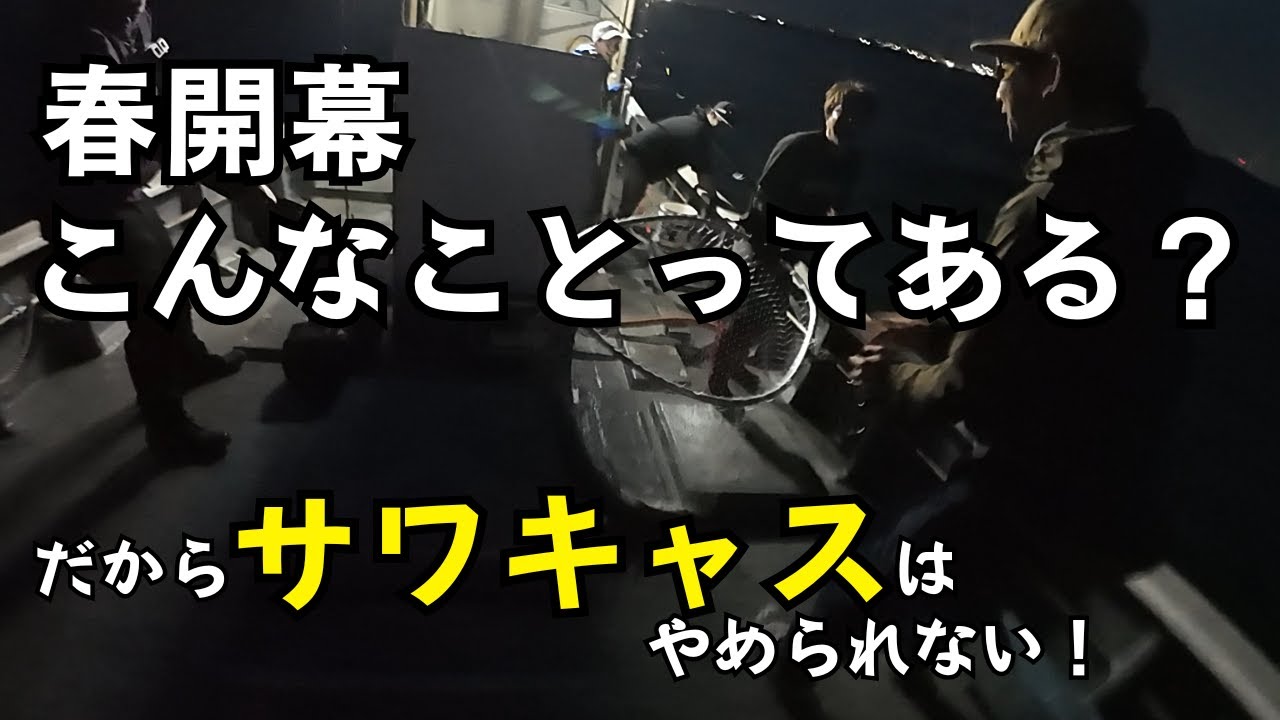 春開幕！伊勢湾奥サワラキャスティングで感動のクライマックスが起きた！