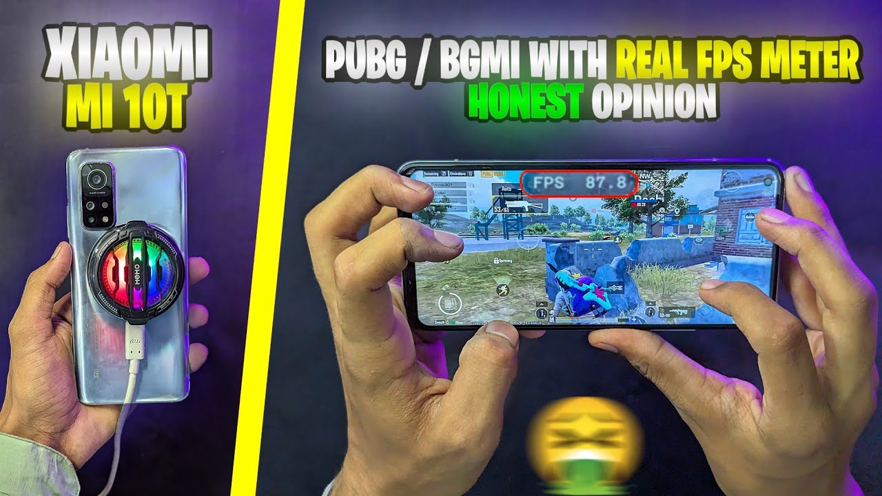 Xiaomi Mi10T PUBG/BGMI TEST IN 2024 || 90 FPS Testing with Real FPS Meter || PUBG, Gaming Review