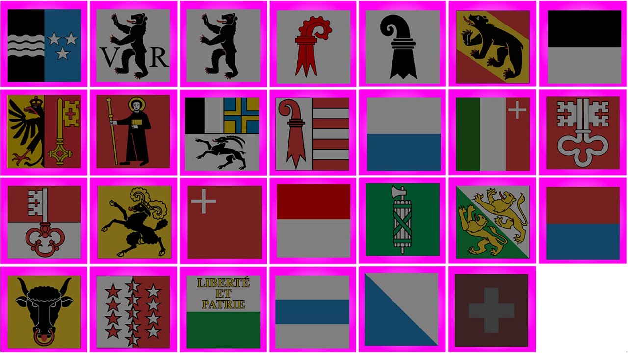 Official Flag Band: Swiss Cantons | Your Favorite Flag?