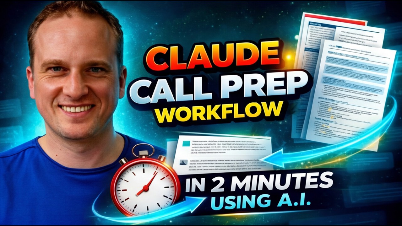 Claude Sales Workflow - Walk Into Any Discovery Call Dangerously Prepared