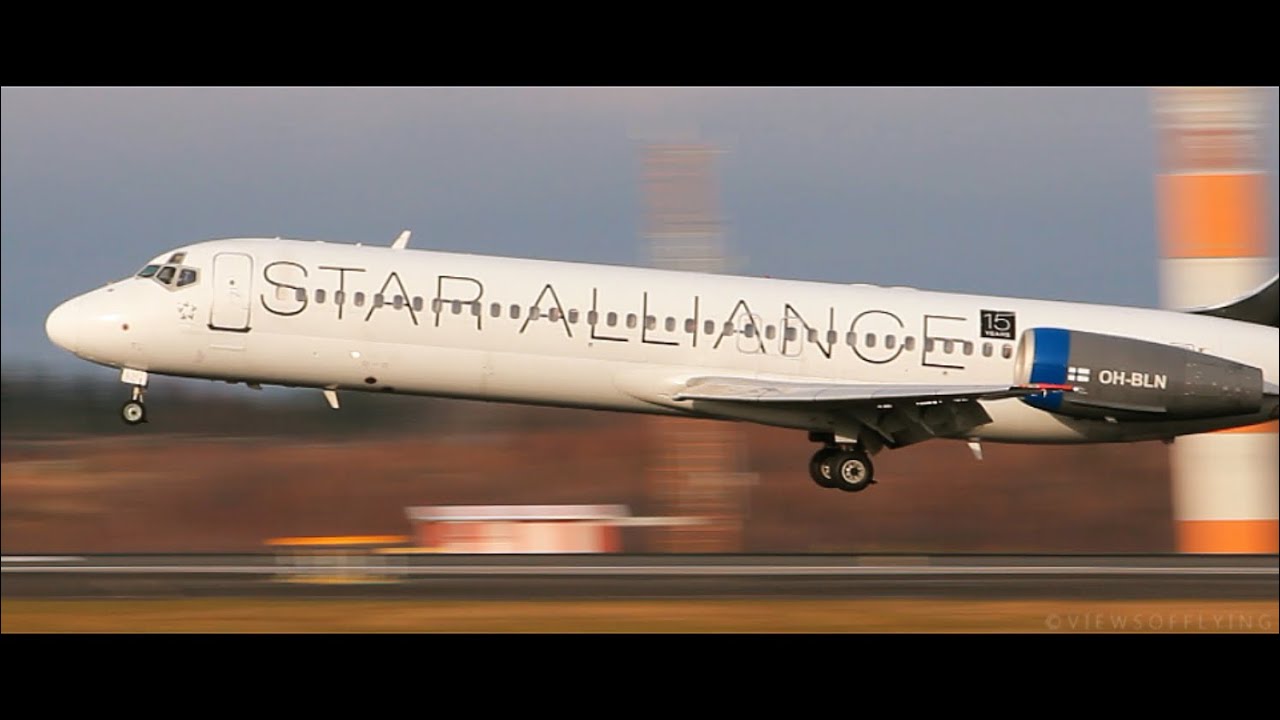 LAST Commercial Blue1 B717 Landing at Helsinki Airport | OH-BLN from Stockholm Arlanda as SK712