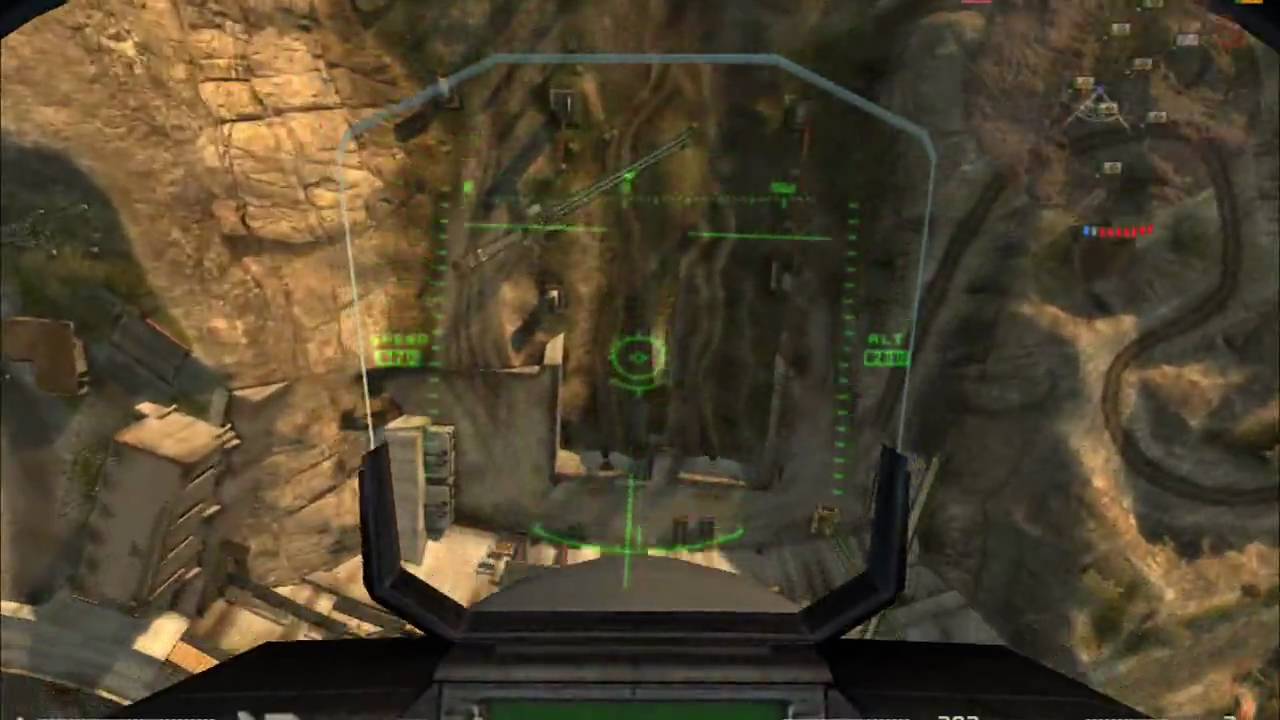 BattleField 2 F15 Stunt Flying Kubra Dam 720p