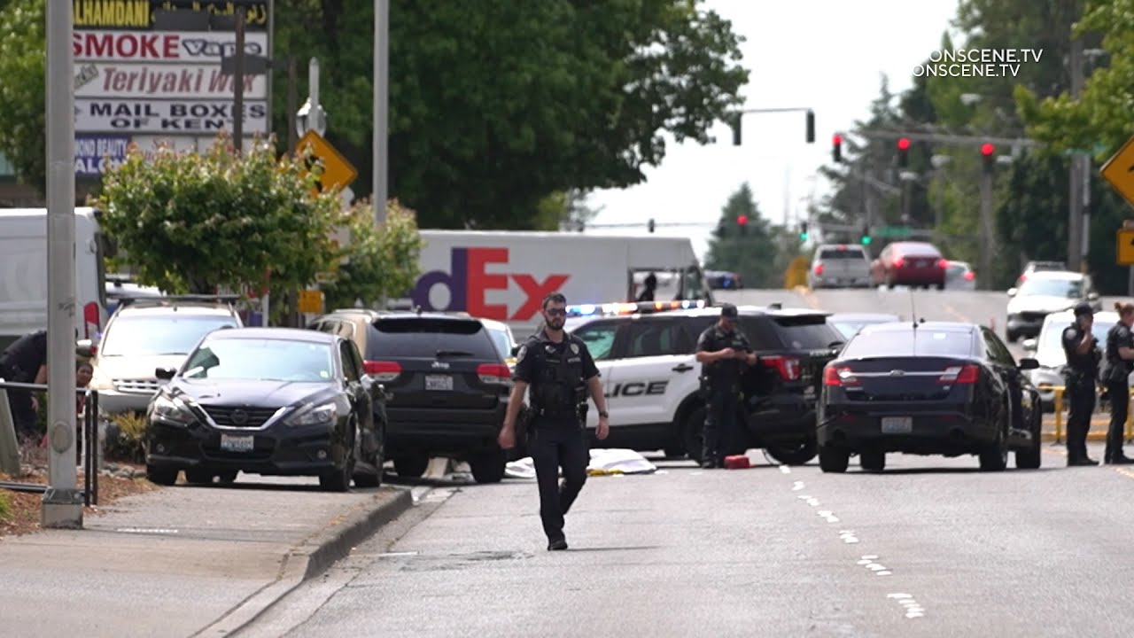 KENT fatal shooting and collision