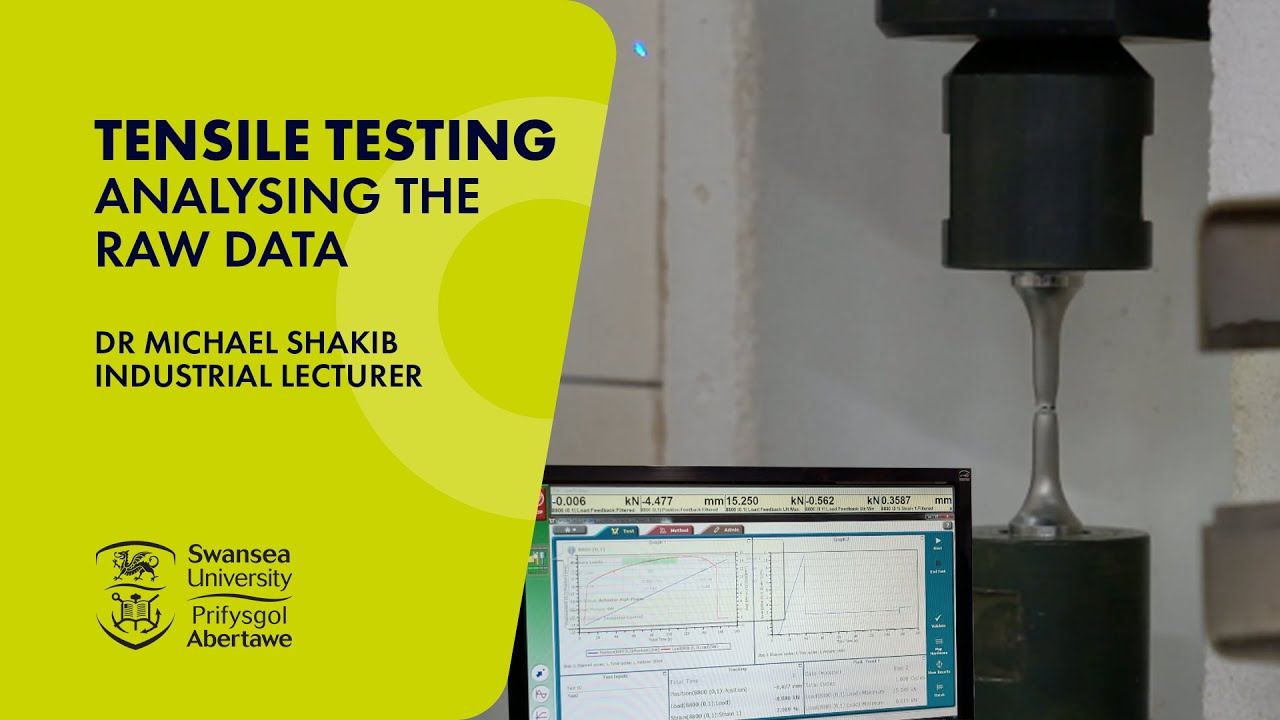 Tensile Testing – Analysing the raw data