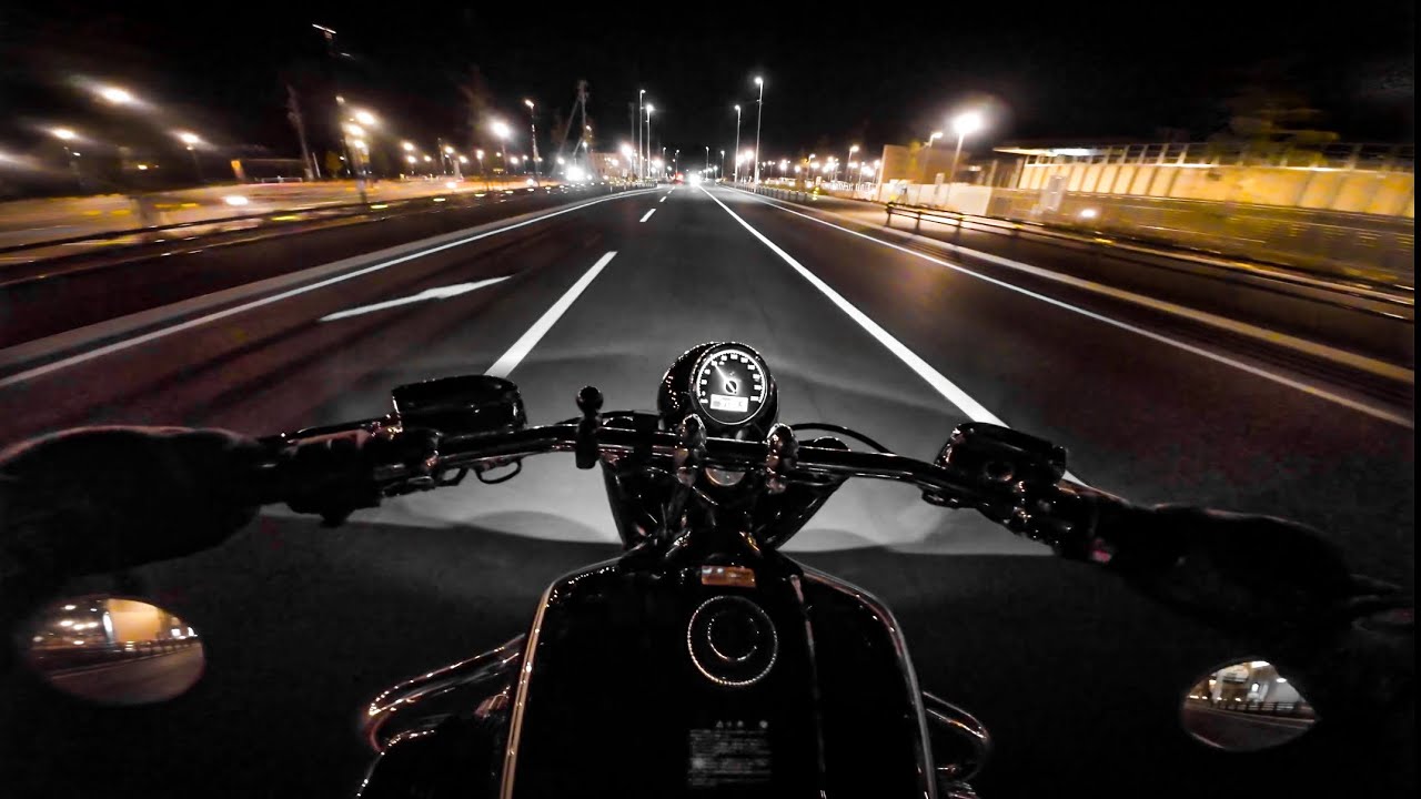 Night Ride to Okazaki Outlet | BMW R18