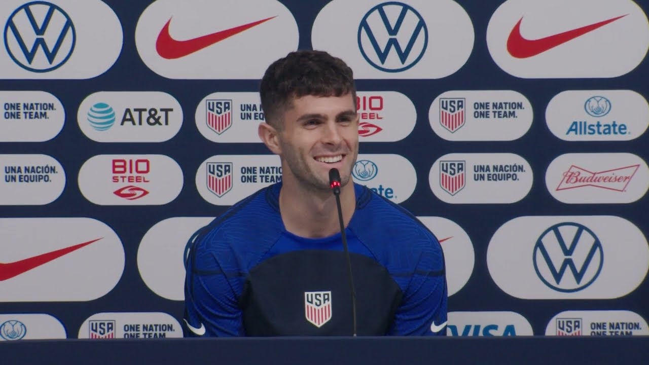 WORLD CUP TRAINING CAMP PRESS CONFERENCE: Christian Pulisic & Tim Weah | Dec. 1, 2022