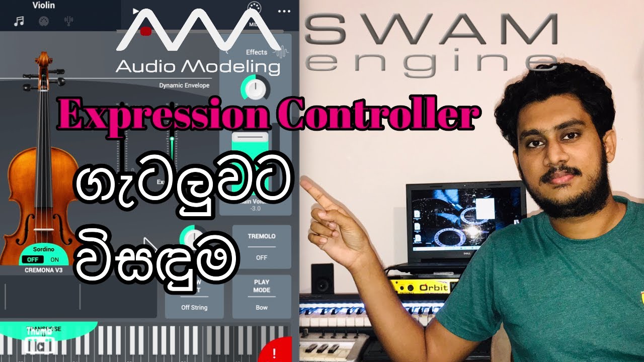 How To Fix Swam Engine's Expression Controller Error | ගැටලුවට විසඳුම​ | Cubase 11 | Hasitha Kokila