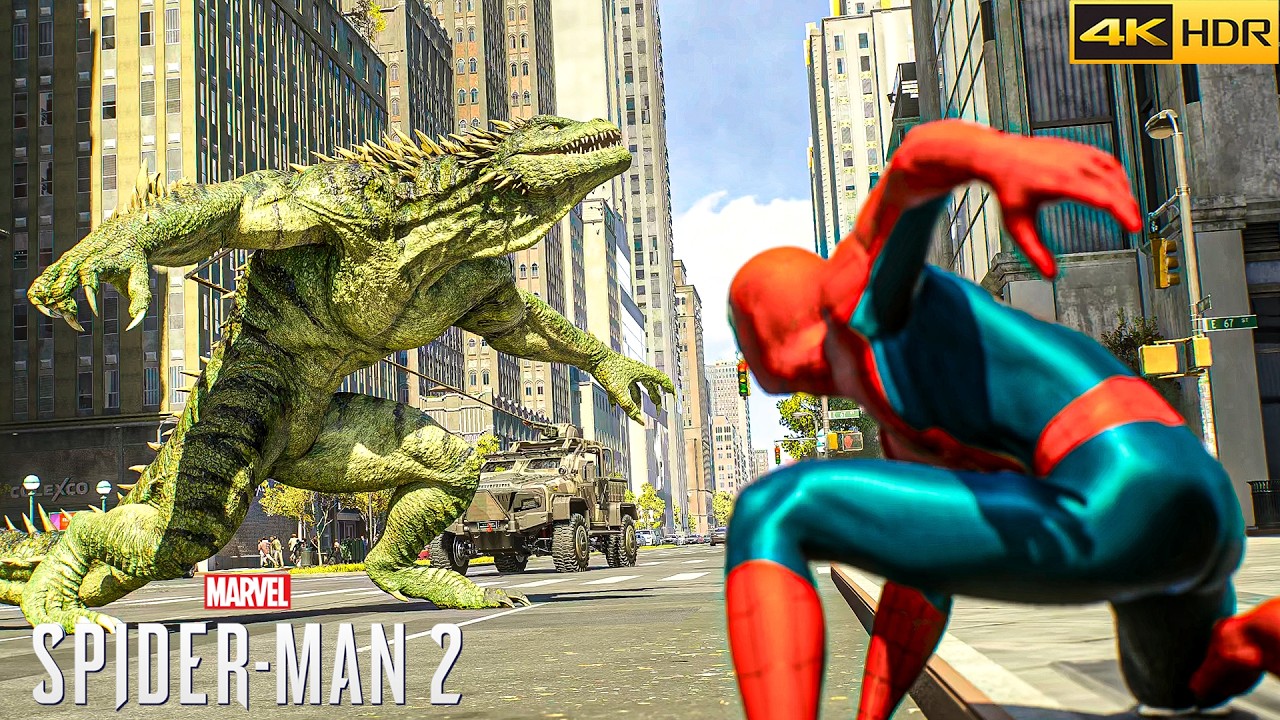 Marvel's Spider-Man 2 | BRAND NEW DAY Tom Holland vs Lizard Fight (RTX 5090) Ray-Tracing Graphics