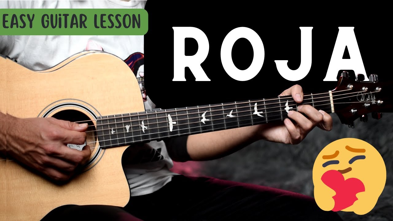 Can't miss this classic romantic | ROJA JAANEMAN | GUITAR LESSON
