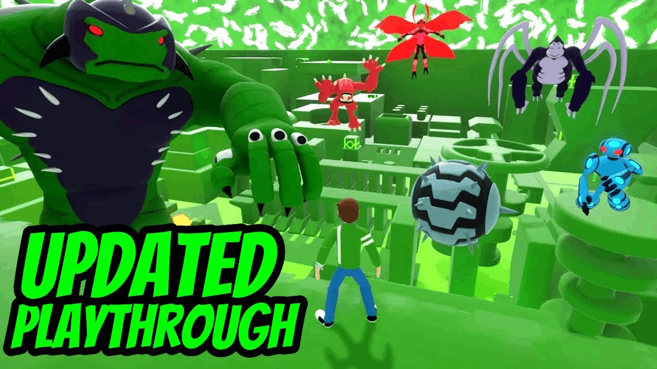 Level 8 Ben 10 Alienverse Playthrough (UPDATED)