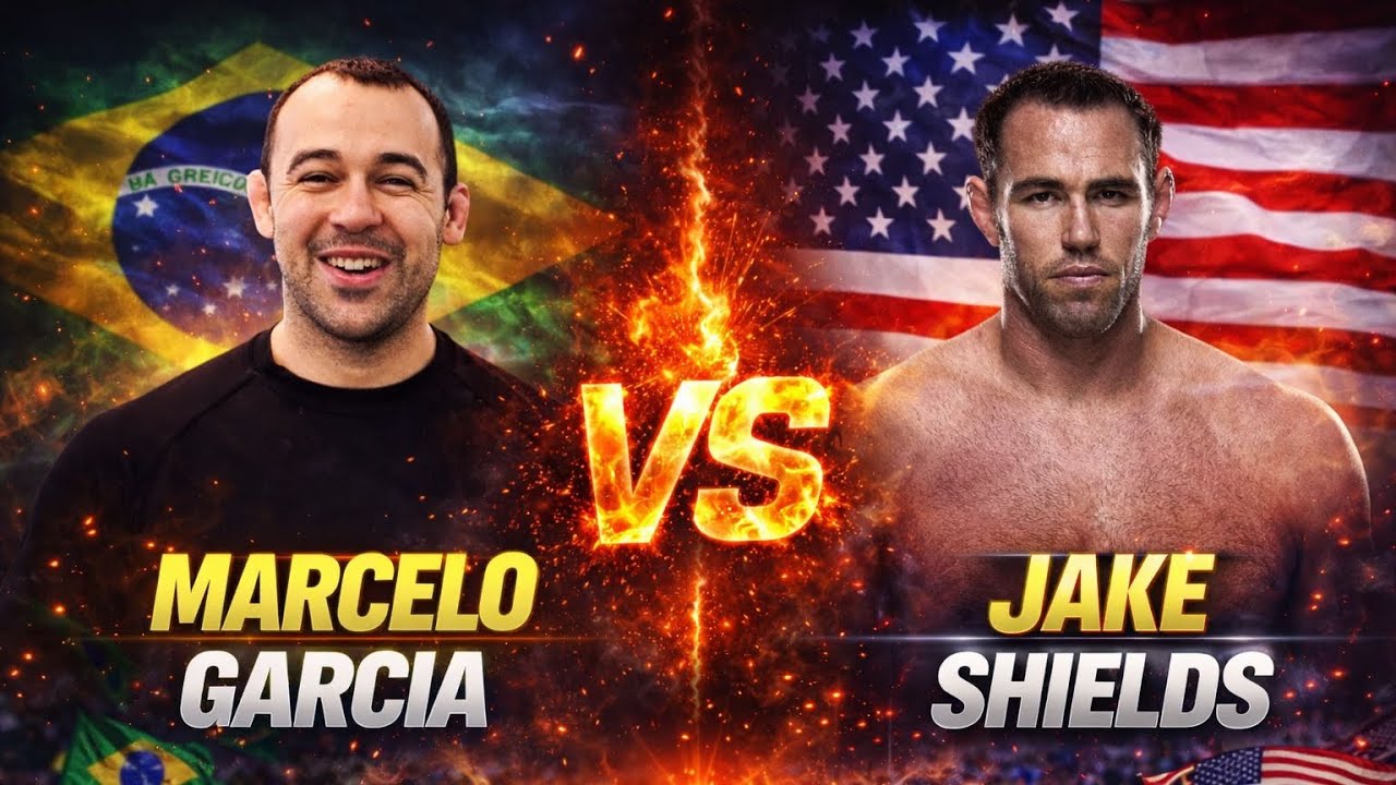 Marcelo Garcia vs Jake Shields Grappling Match