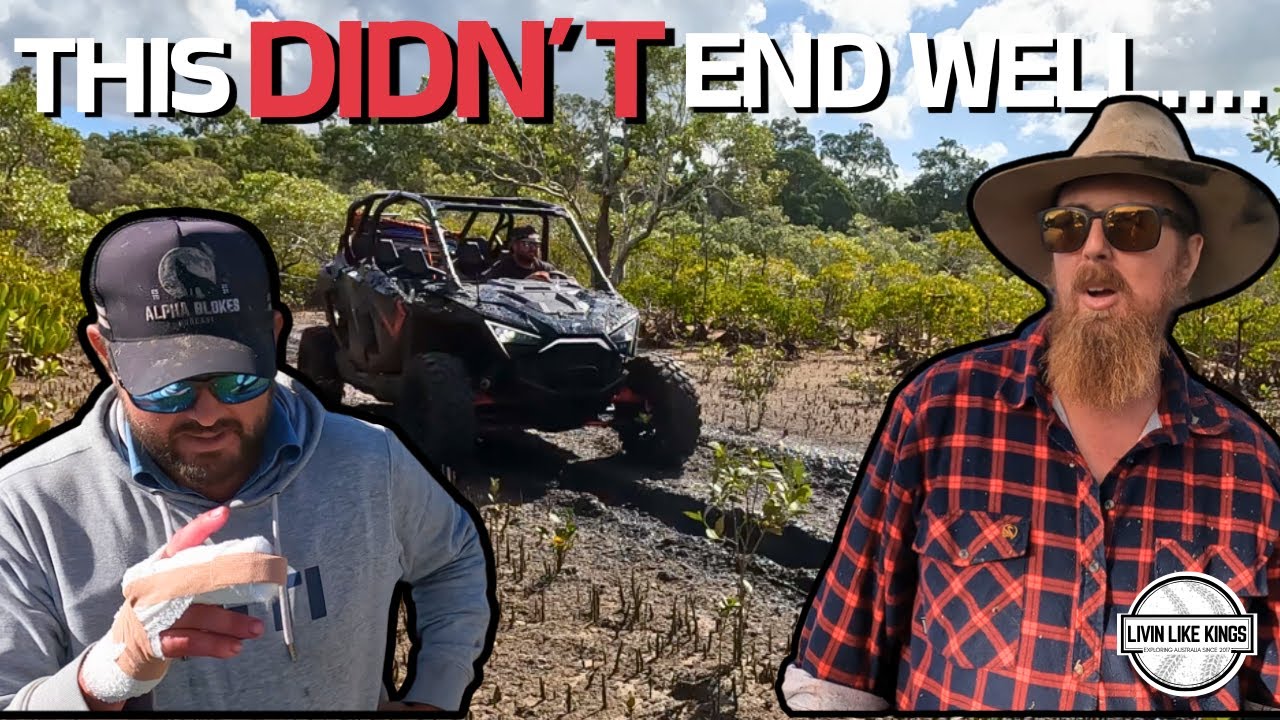 CRABBING MISSION WITH THE BOYS DOESN'T END WELL!!! - Caravanning Australia E116