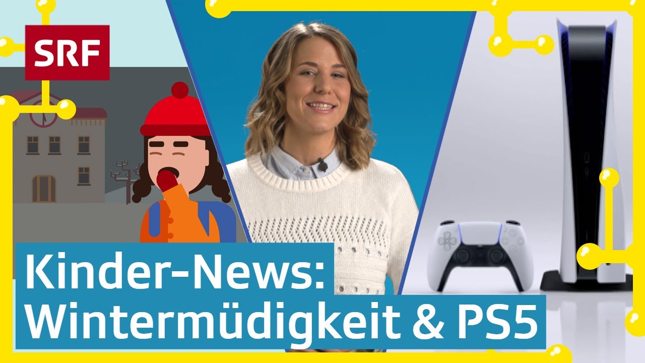 Winterm&uuml;digkeit, PS5 & Spezial-Weihnachtskonzerte | Kinder-News | SRF Kids &ndash; Kindervideos
