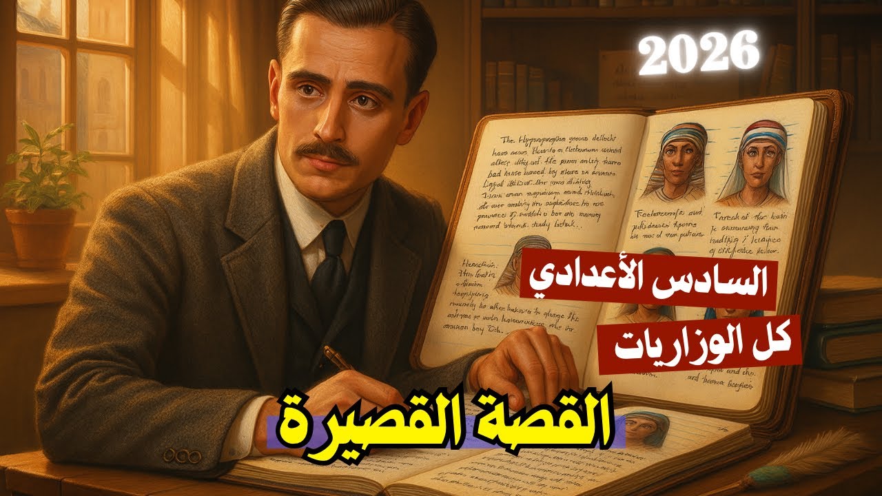 القصة القصيرة | الادب الجزء الثاني  | السادس الأعدادي 2026 | المحاضرة 7