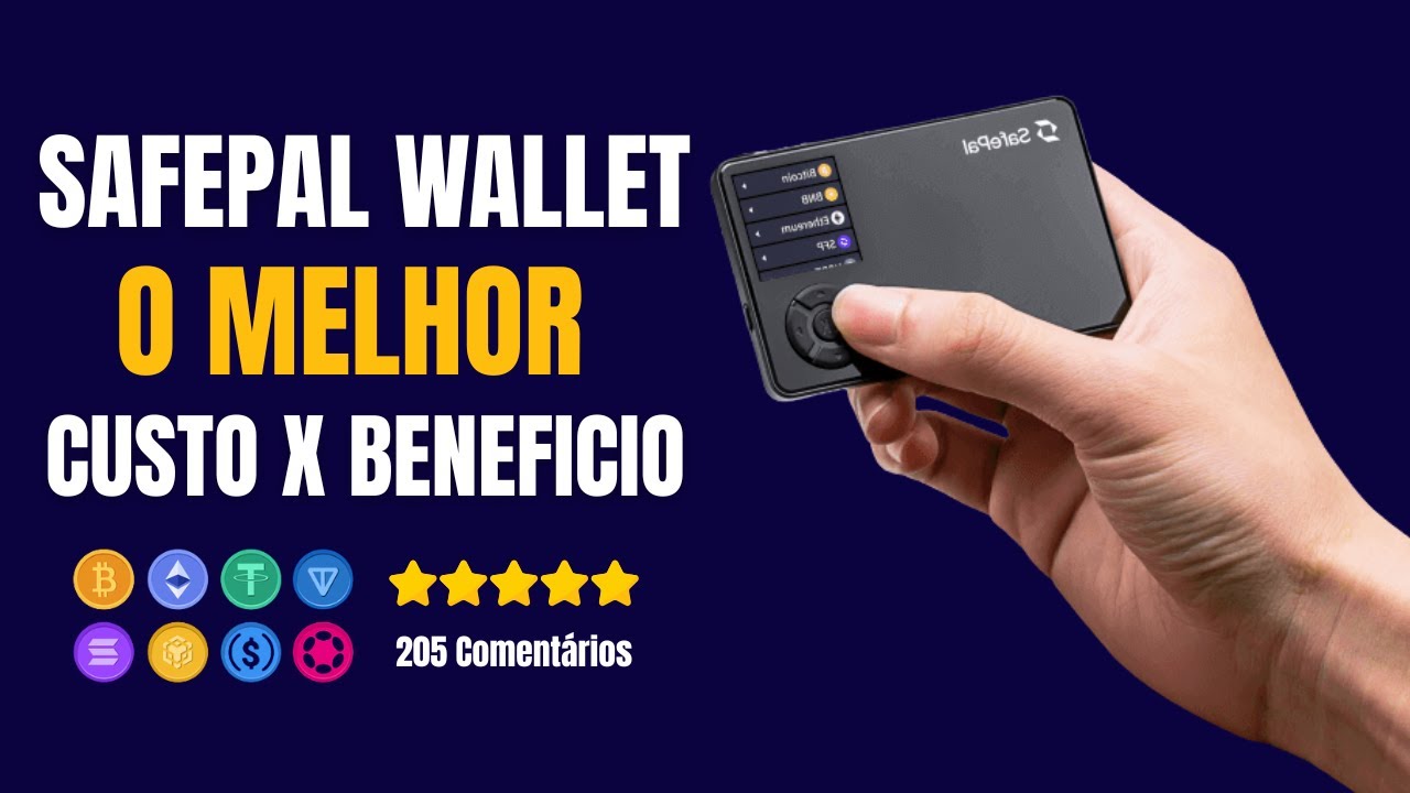 SafePal - Hardwallet Mais Barata Do Mercado Carteira Cripto  SafePal S1