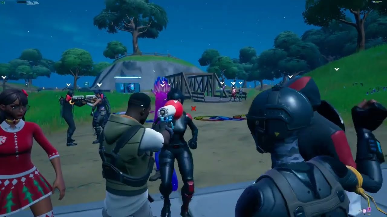Making Players Leave From Every Lobby Using Default Skin in Party Royale *DEMON TIME😈*