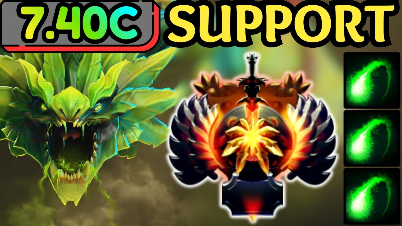 🔥 IMMORTAL VIPER SUPPORT — UNSTOPPABLE POISON BUILD | DOTA 2 🔥