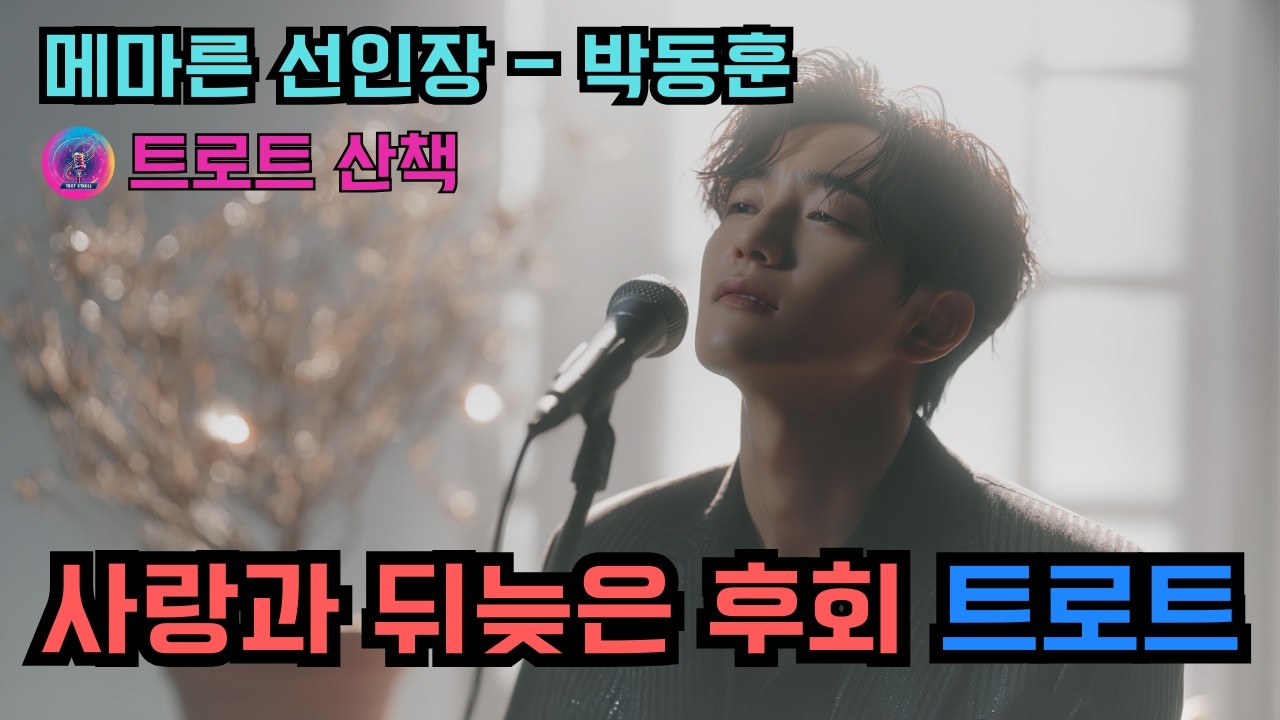 [트로트] 무심한 사랑과 뒤늦은 후회에 관해 노래한 트로트 | 메마른 선인장 - 박동훈 #트로트 #트롯 #ktrot