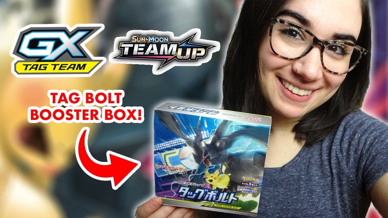 POKEMON SM9 TAG BOLT (Team Up) BOOSTER BOX OPENING!