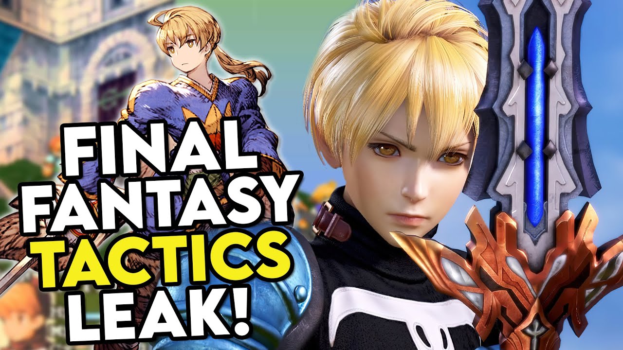 Final Fantasy Tactics REMASTER LEAK is Legit!