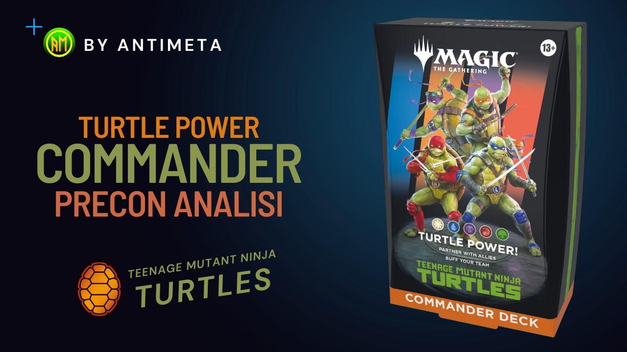 Analisi Commander Turtle Power!🔸Precon Teenage Mutant Ninja Turtles🥷🐢 [MTG ITALIA🇮🇹]