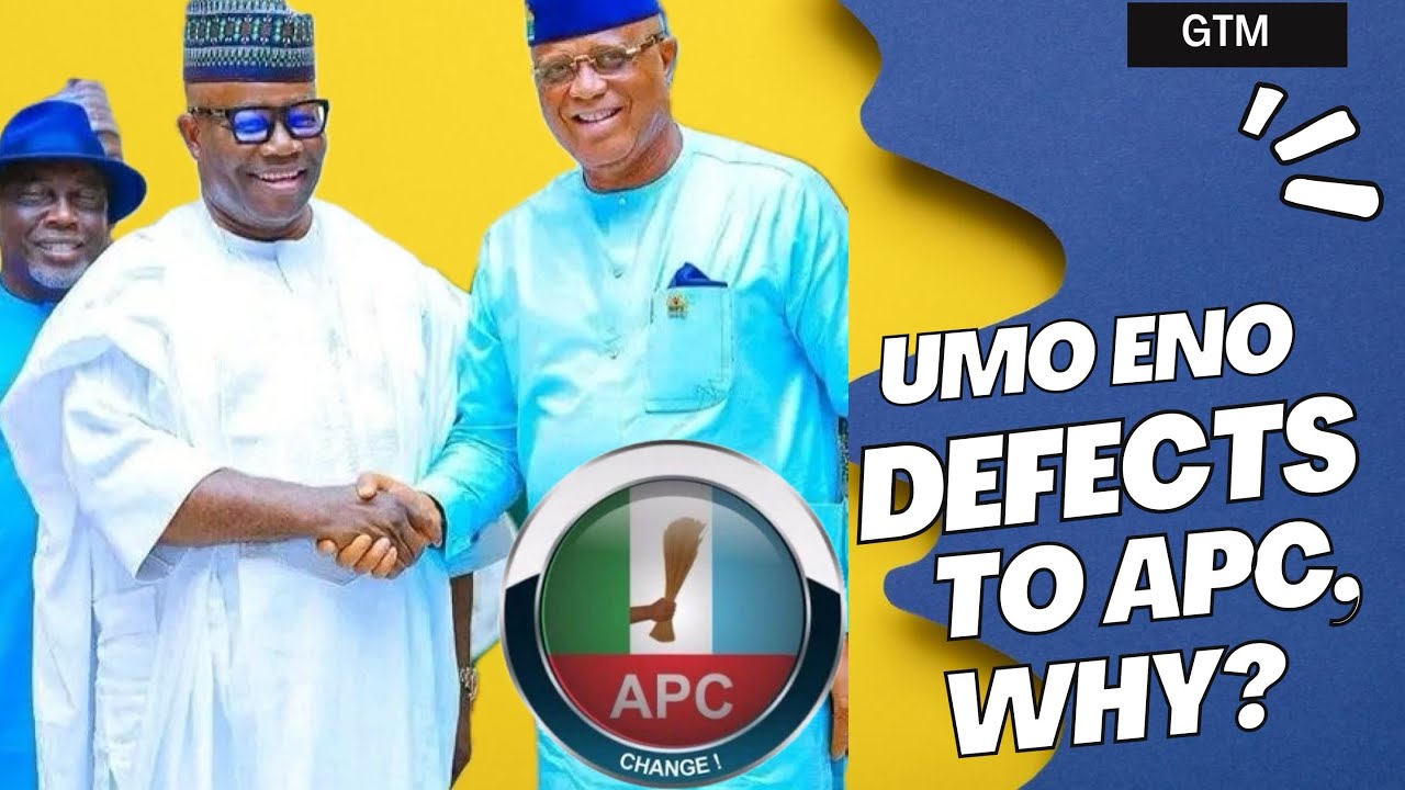 &ldquo;Umo Eno, APC defection & the game of power. What&rsquo;s really going on behind the scenes?🎭🇳🇬 Let&rsquo;s talk
