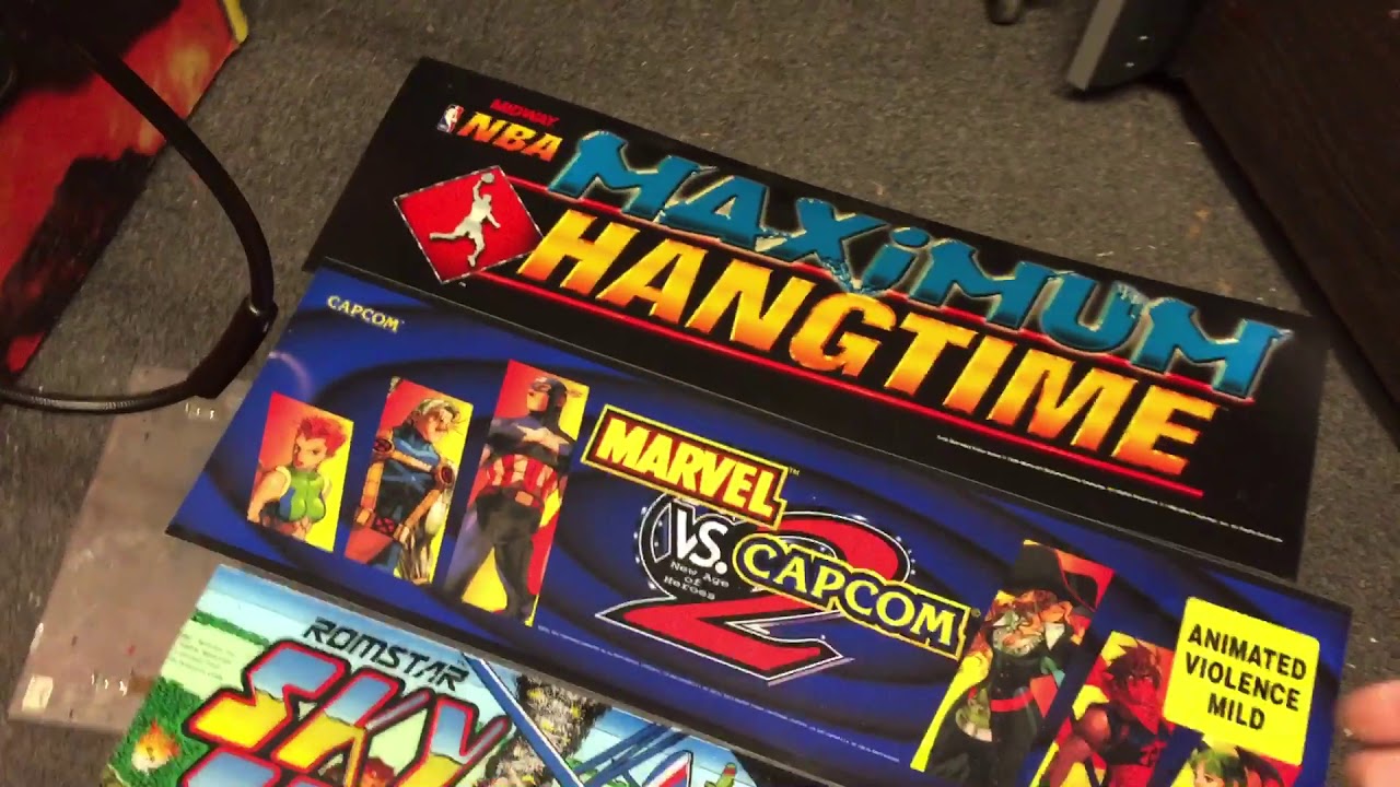 Arcade Marquees: Plexi and Translite. What is a translite arcade marquee/what is a plexi marquee?