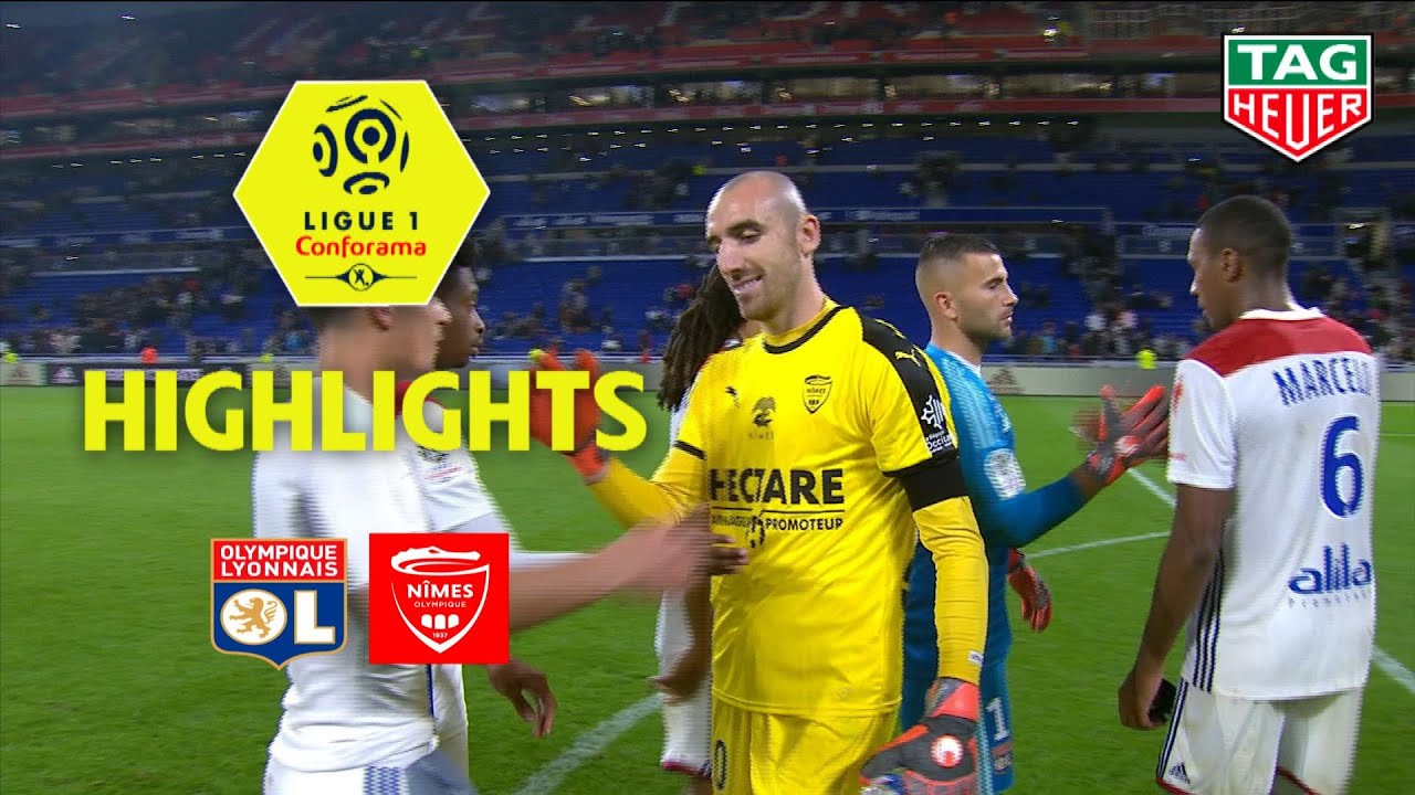 Olympique Lyonnais - N&icirc;mes Olympique ( 2-0 ) - Highlights - (OL - NIMES) / 2018-19
