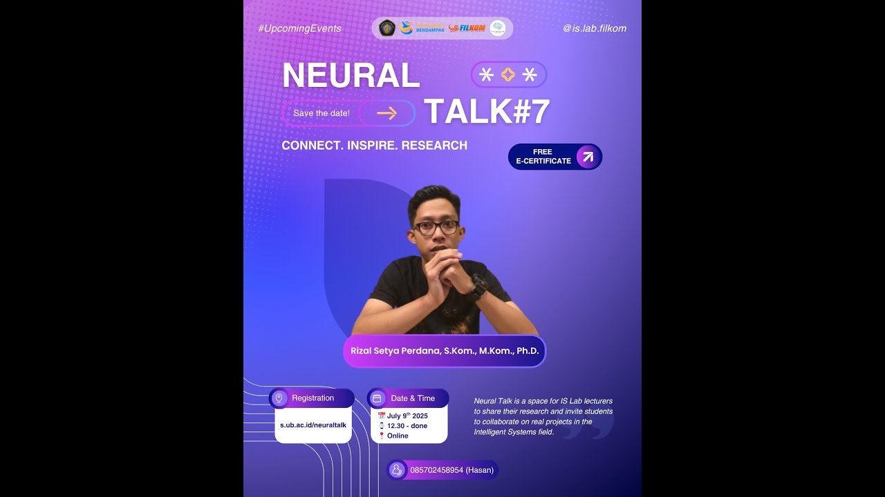 Neural Talk: Connect, Inspire, Research #7