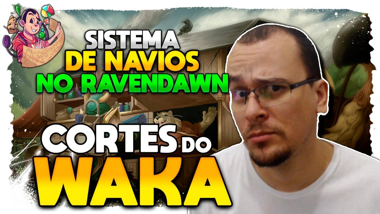 SISTEMA DE NAVIOS E COMÉRCIO NO RAVENDAWN | Cortes do Waka Ravendawn - Gameplay Tutorial PT BR