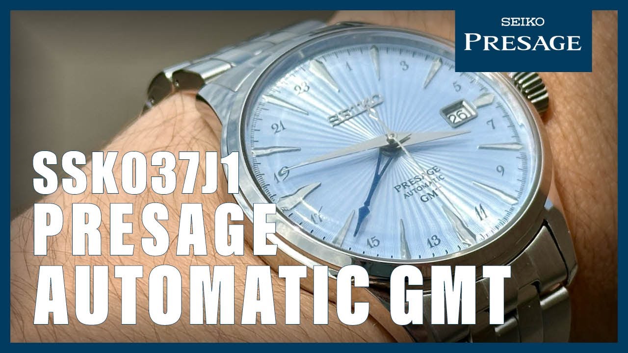Unboxing The Seiko Presage GMT SSK037J1