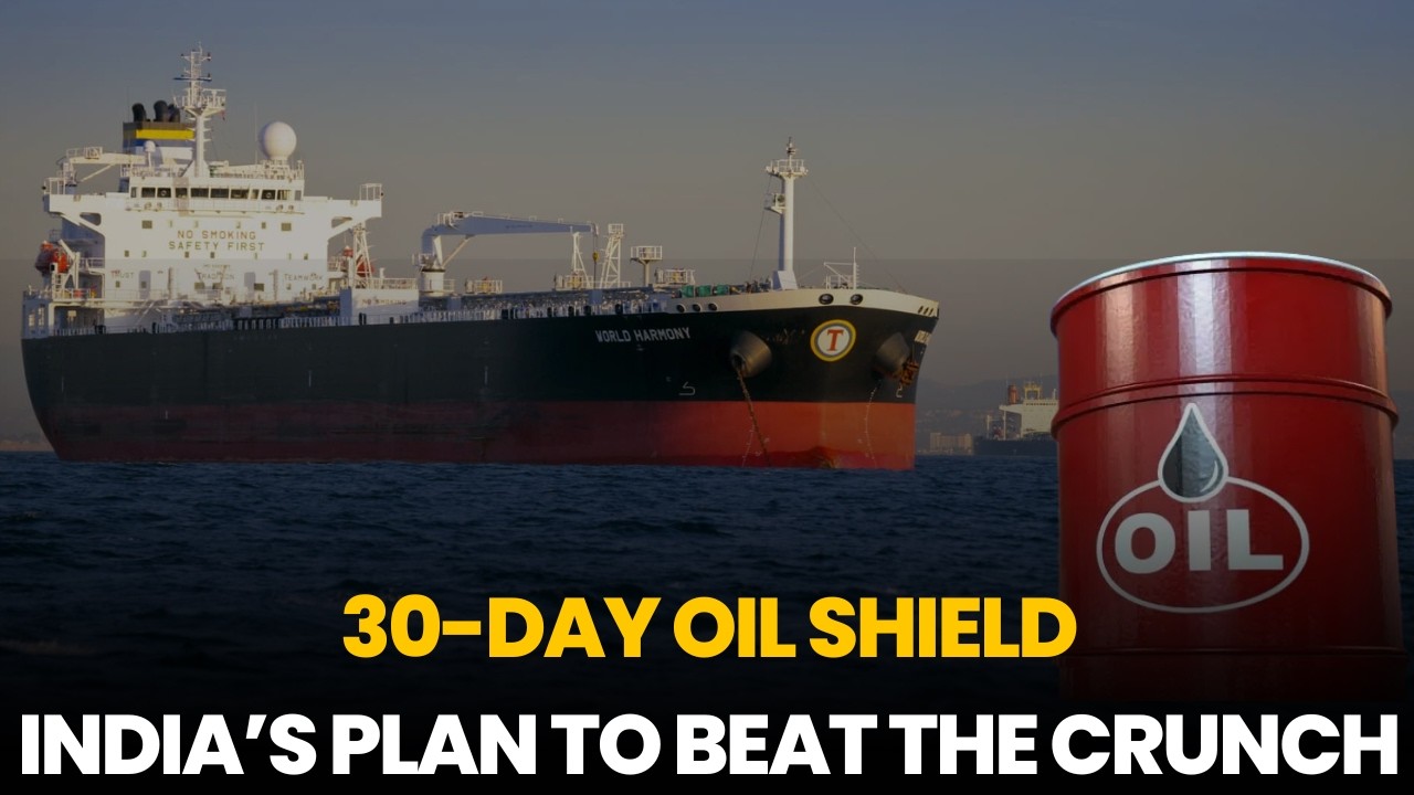 Why 10% Crude Price Hikes Could Hit India’s Current Account | India’s 30-Day Oil Buffer & What Next