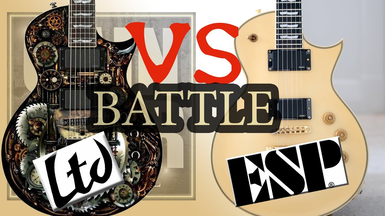 ESP vs LTD Eclipse Battle (Сравнение гитар от GAIN OVER)