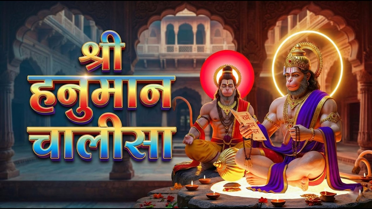 श्री हनुमान चालीसा shree hanuman chalisa original video 🙏🌺 gulshan kumar hariharan full hd 3