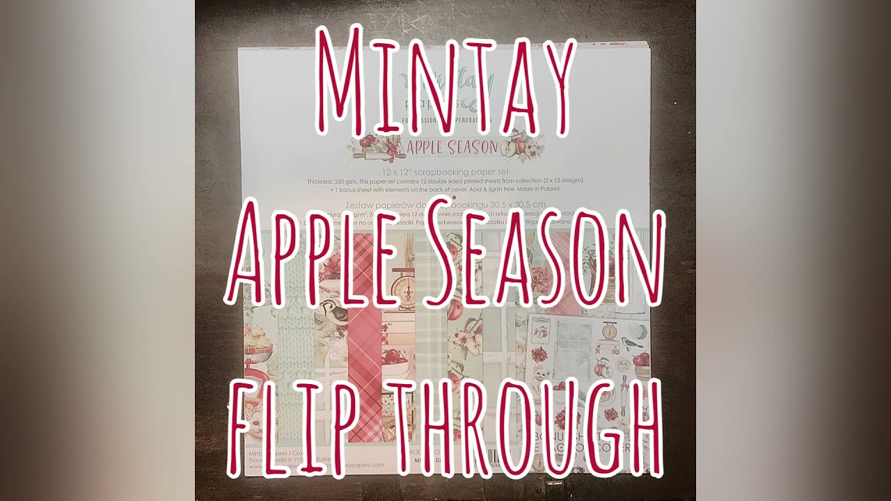 Flip through - Mintay Apple Season | durchgebl&auml;ttert