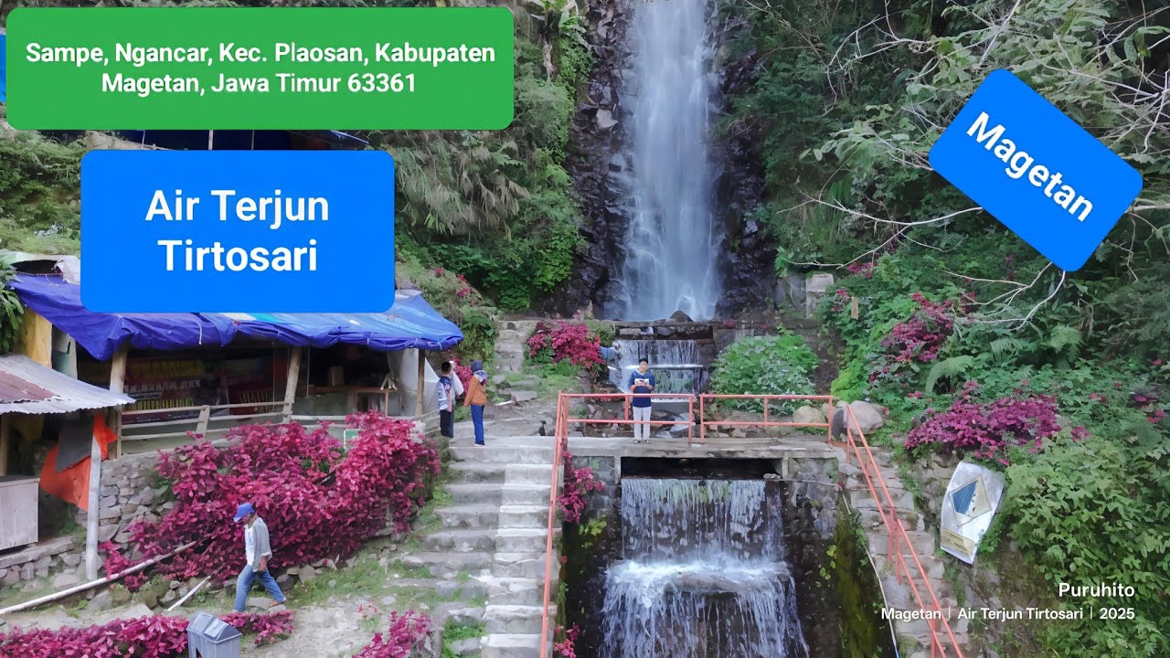 Air Terjun Tirtosari Magetan | Ngadiloyo Sarangan Jawa Timur | Episode Perjalanan menuju air terjun