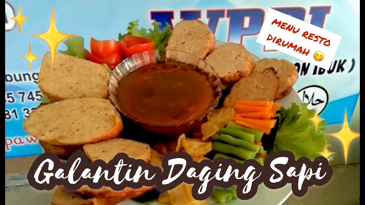 Galantin Daging Sapi | ala Pawon Ibuk