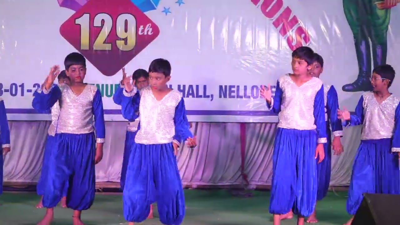 NETAJI 129th BIRTH DAY CELEBRATIONS @ SRI NETAJI MSR PILOT HIGH SCHOOL, NELLORE - GRADE 5&6 STUDENTS