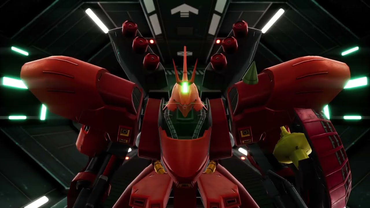 SAZABI GAMEPLAY GUNDAM BREAKER 4